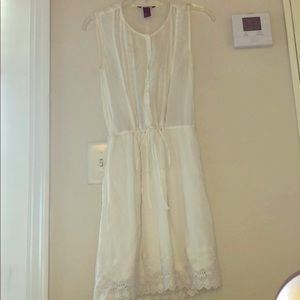 White summer dress